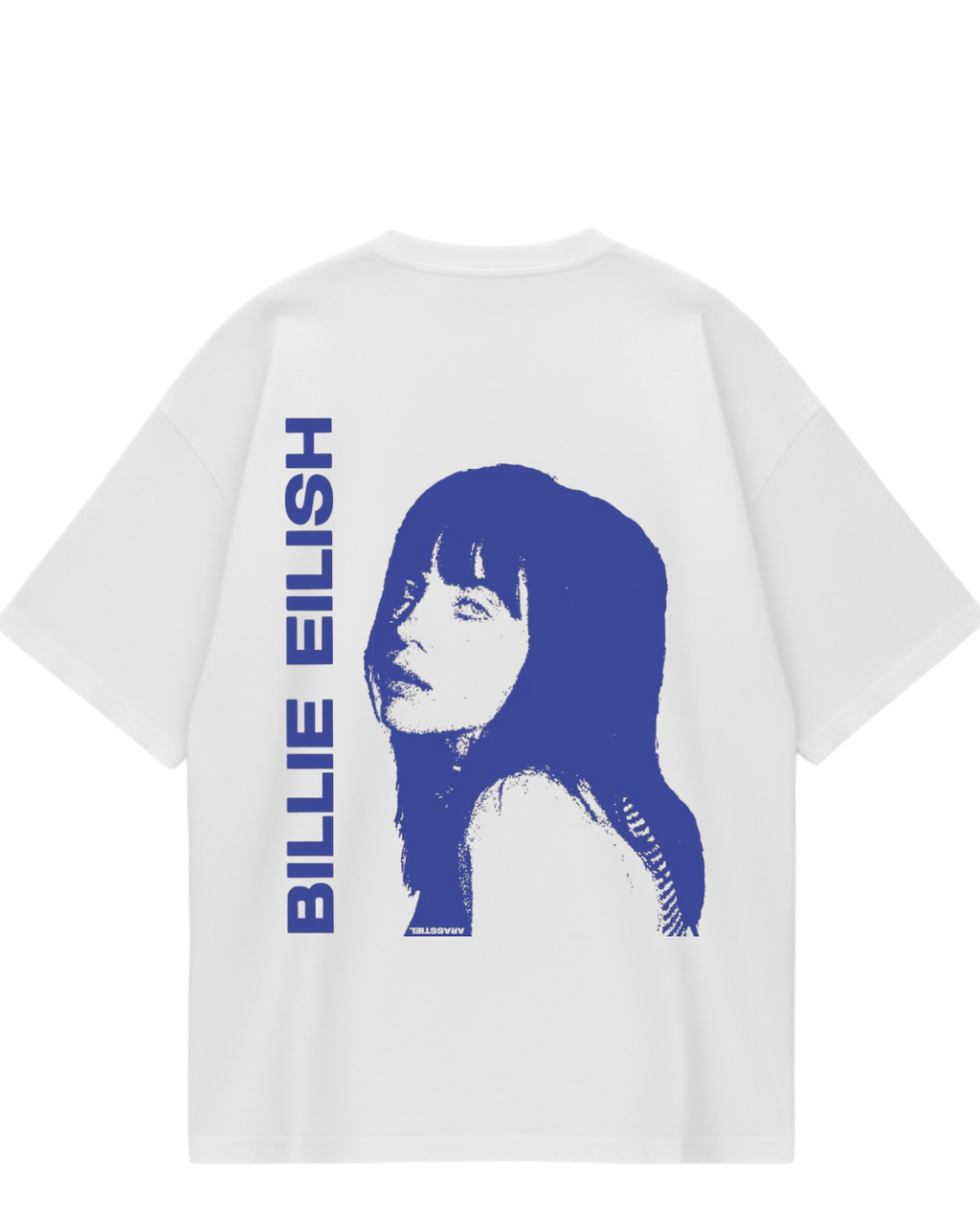 Billie Eilish White Oversized Tee