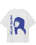 Billie Eilish White Oversized Tee