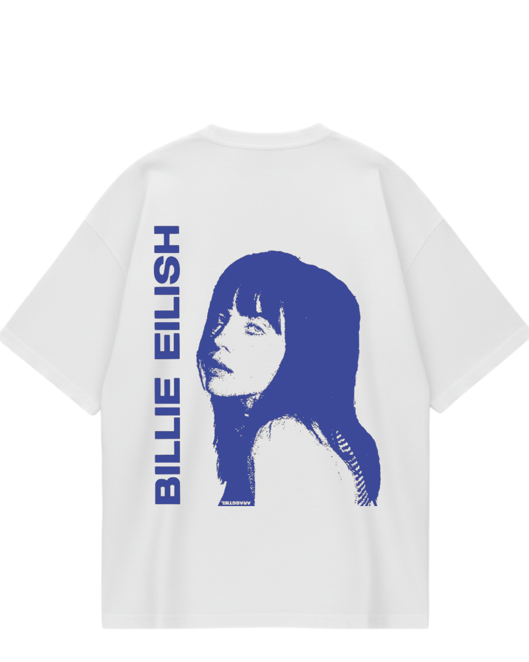 Billie Eilish White Oversized Tee