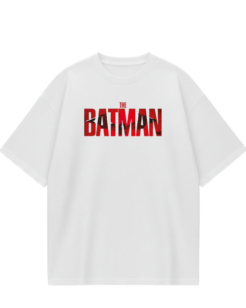 Batman White Poster Oversized Tee