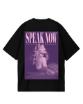 Taylor Swift SpeakNow Black Oversized Tee