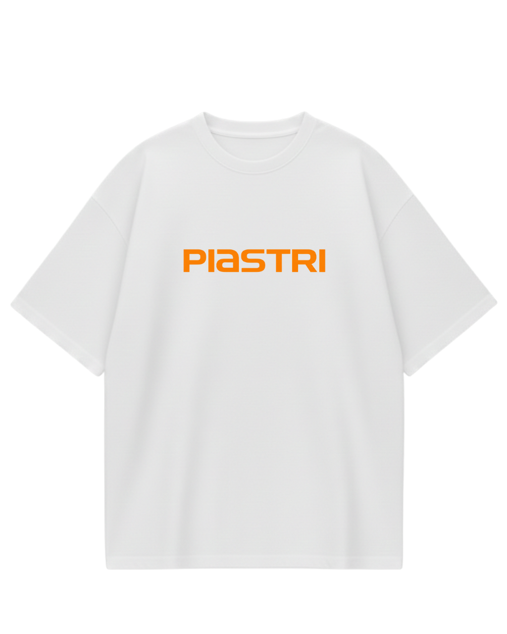 Oscar Piastri White Oversized Tee