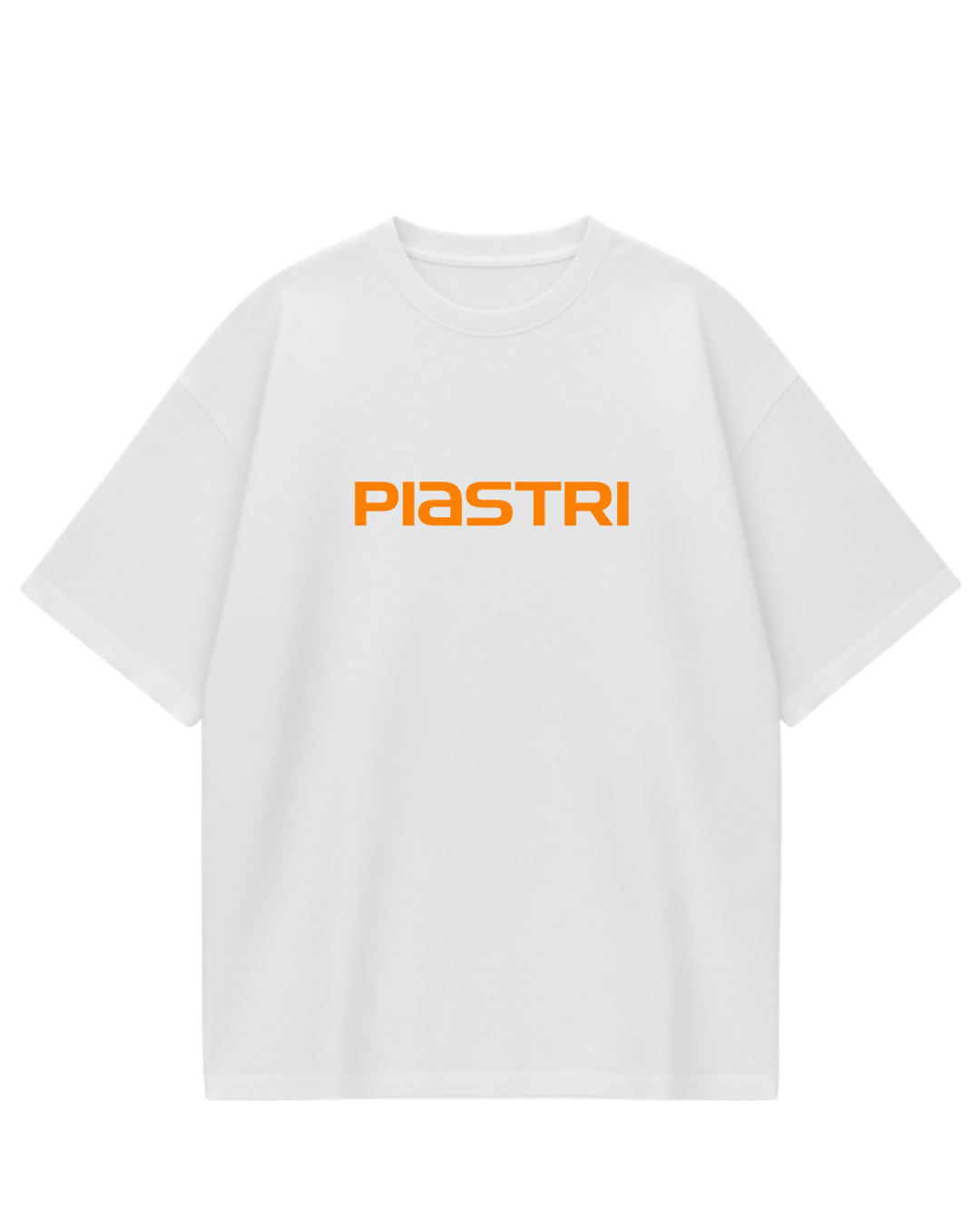 Oscar Piastri White Oversized Tee