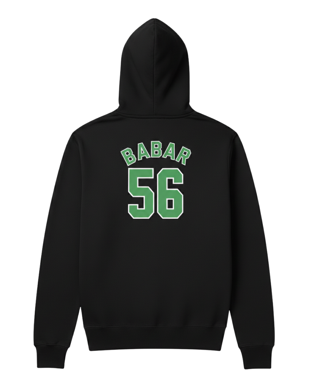 Pakistan Cricket Babar 56 Green Hoodie