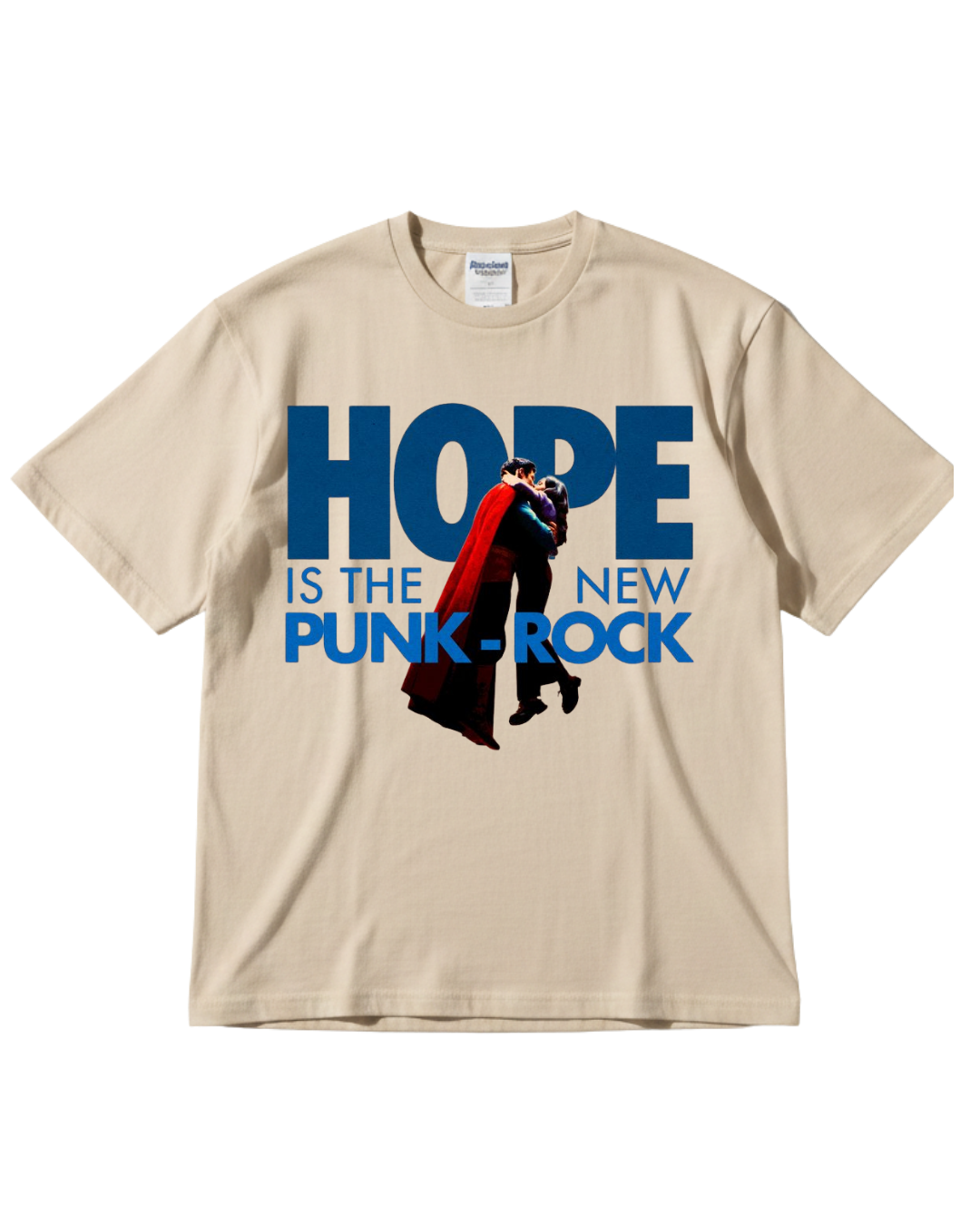 Super Man Beige Tee