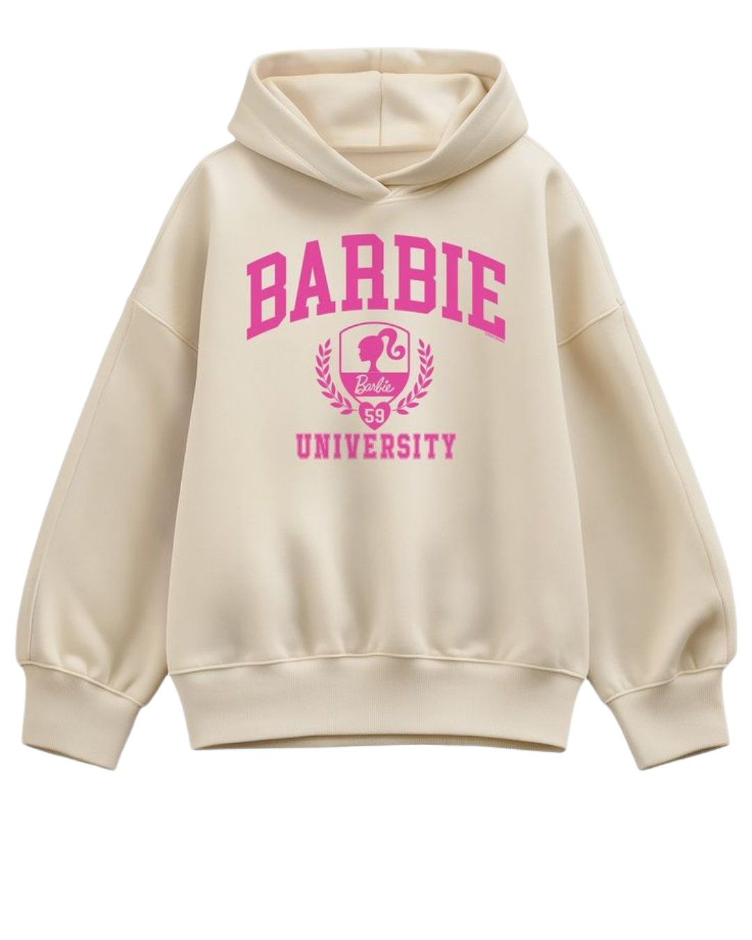 Barbie Beige Hoodie