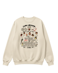 Stranger Things Beige Sweatshirt Turn Around