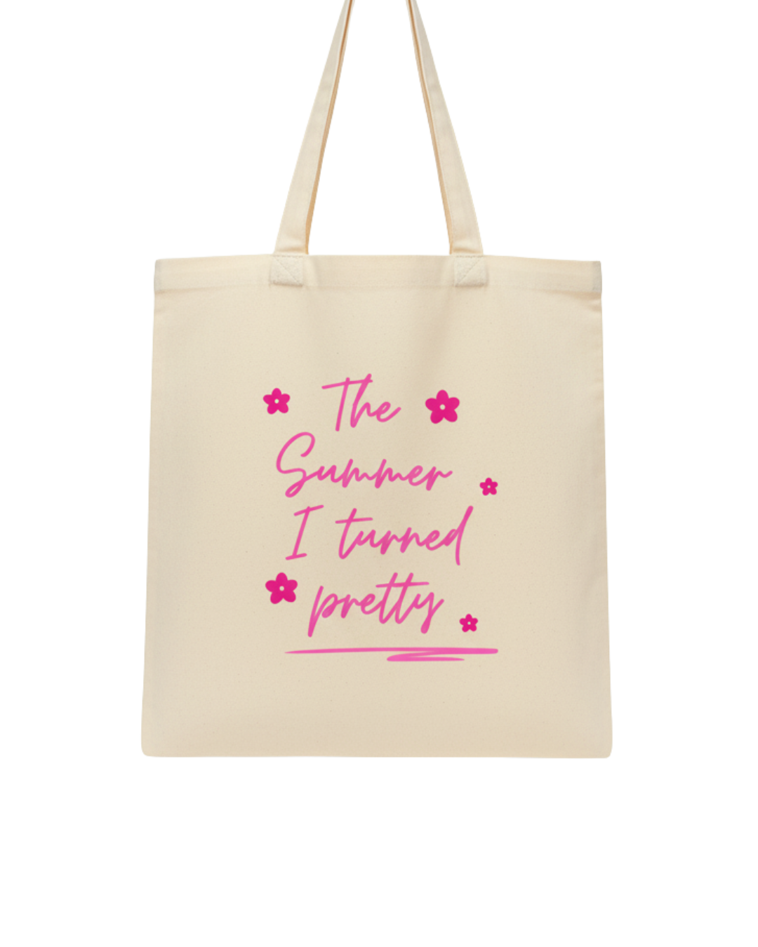 The Summer I Turned Pretty Beige Tote