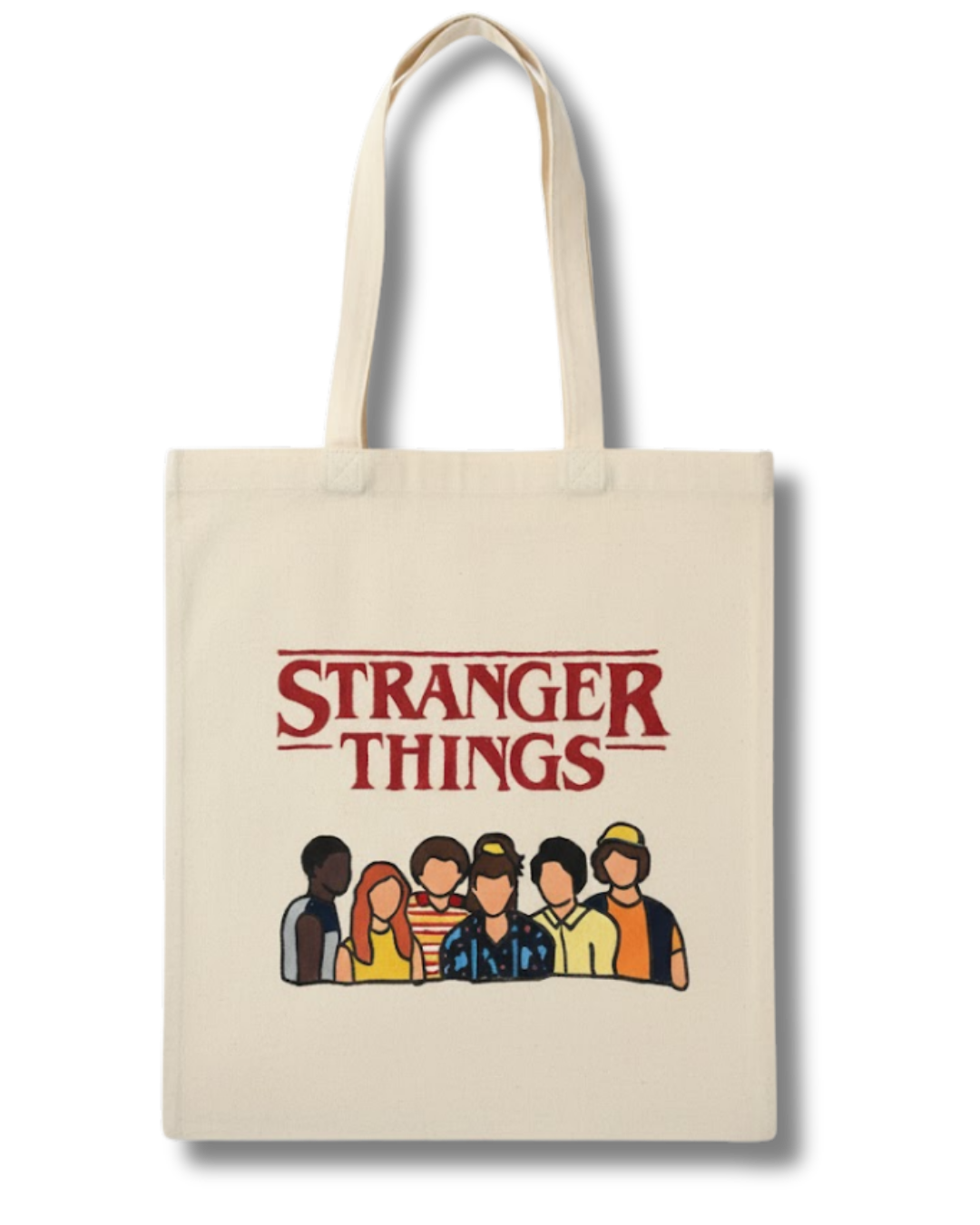Stranger Things Beige Tote