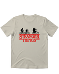 Stranger Things Beige Half Sleeves
