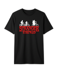 Stranger Things Black Cycle Half Sleeves