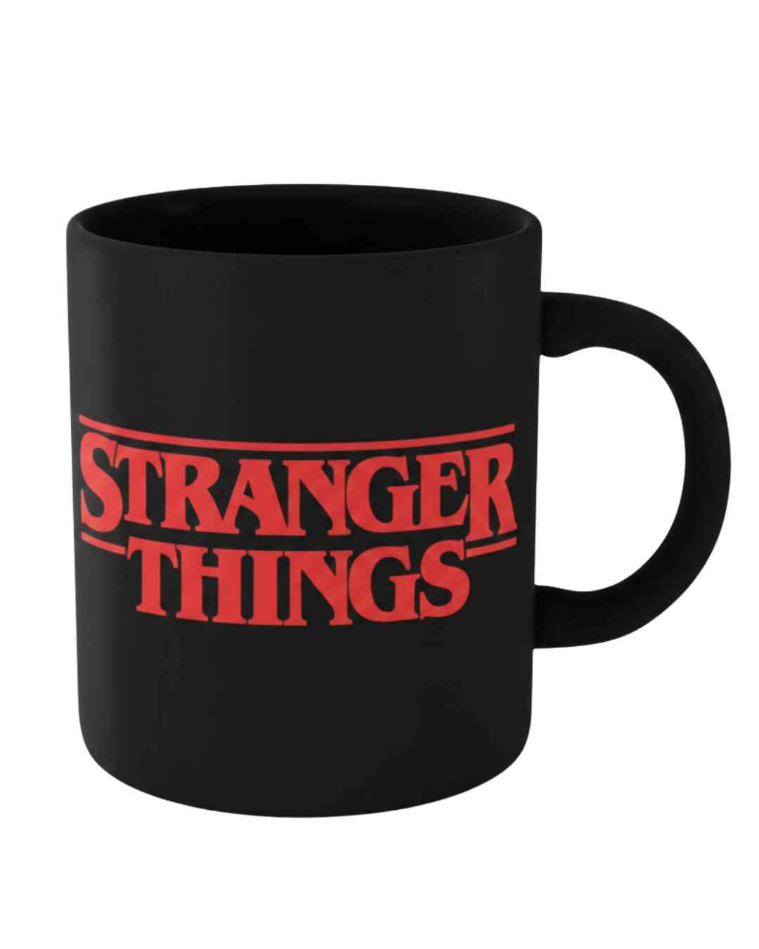 Stranger Things Black Name Mug
