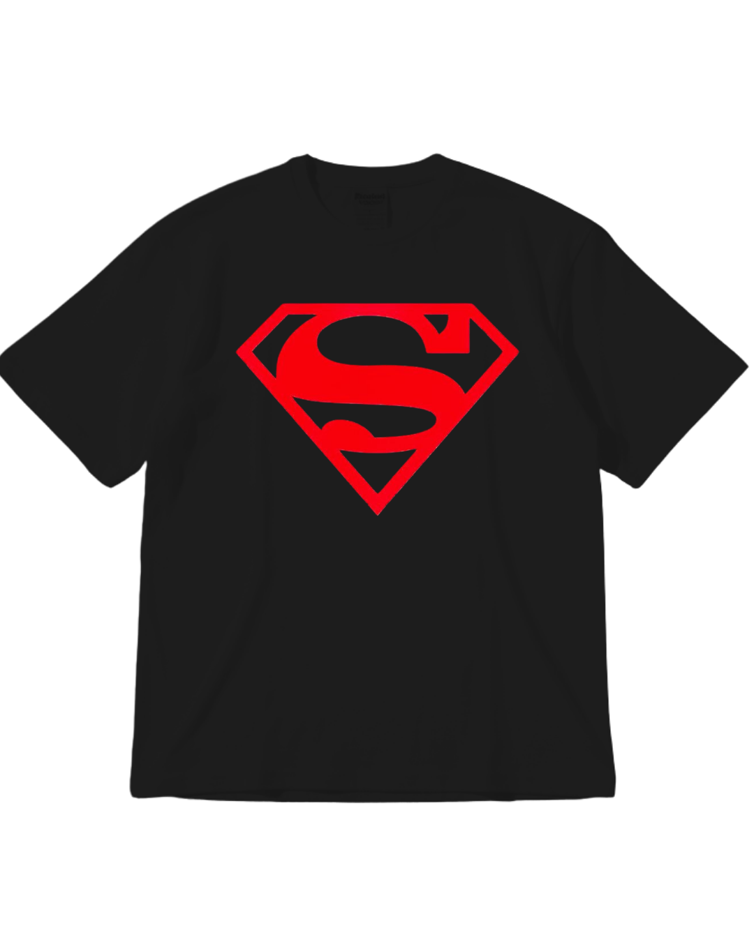 Super Man Black Tee