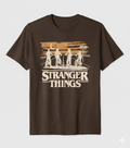 Stranger Things Brown Half Sleeves