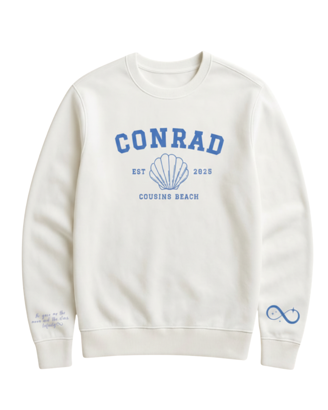 The Summer I Turned Pretty Conrad White Sweatshirt