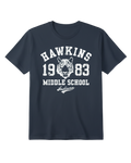 Stranger Things Dark Blue Half Sleeves