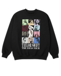 Taylor Swift Eras Tour Black Sweatshirt
