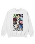 Taylor Swift Eras Tour White Sweatshirt