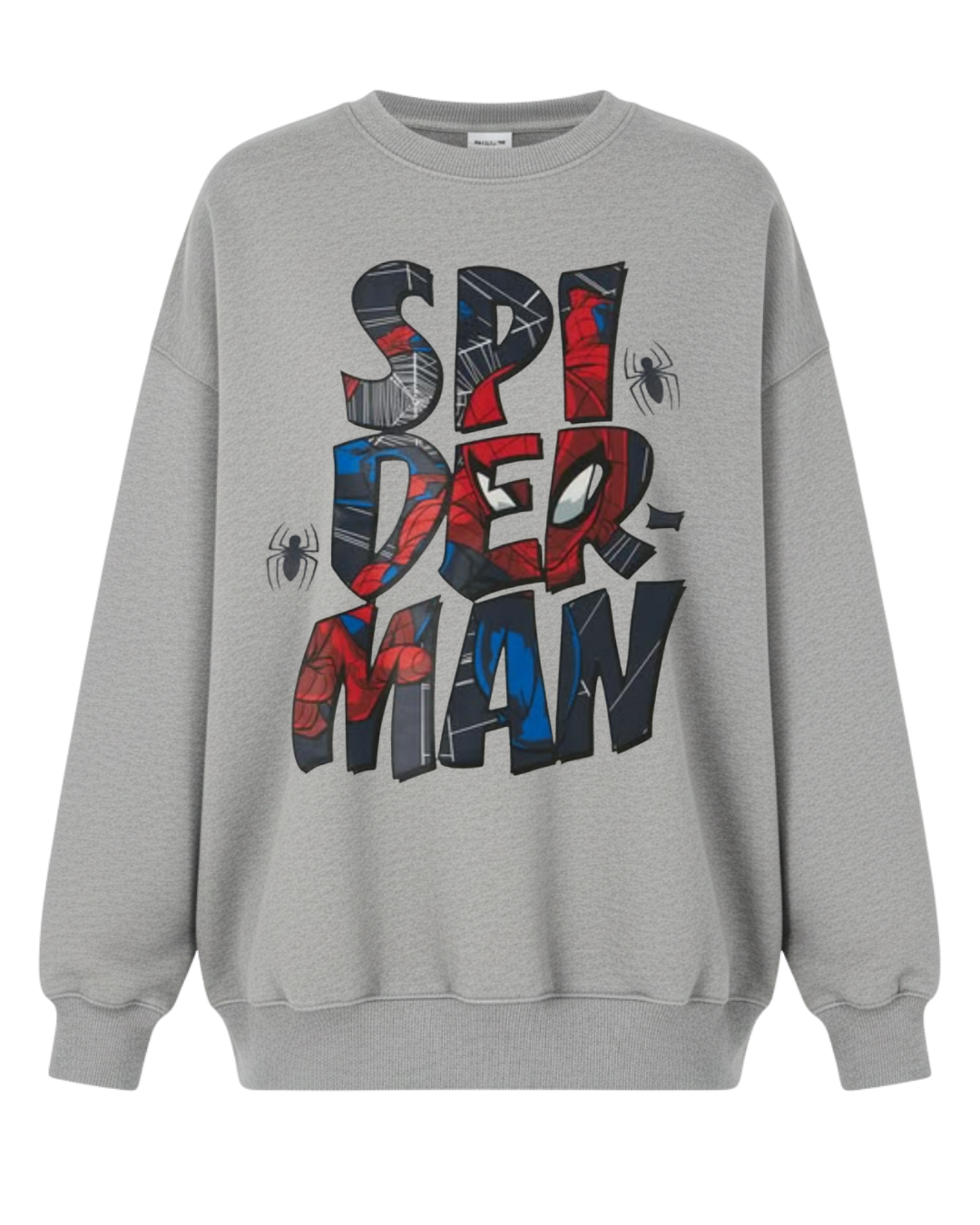Spider Man Grey Sweatshirt