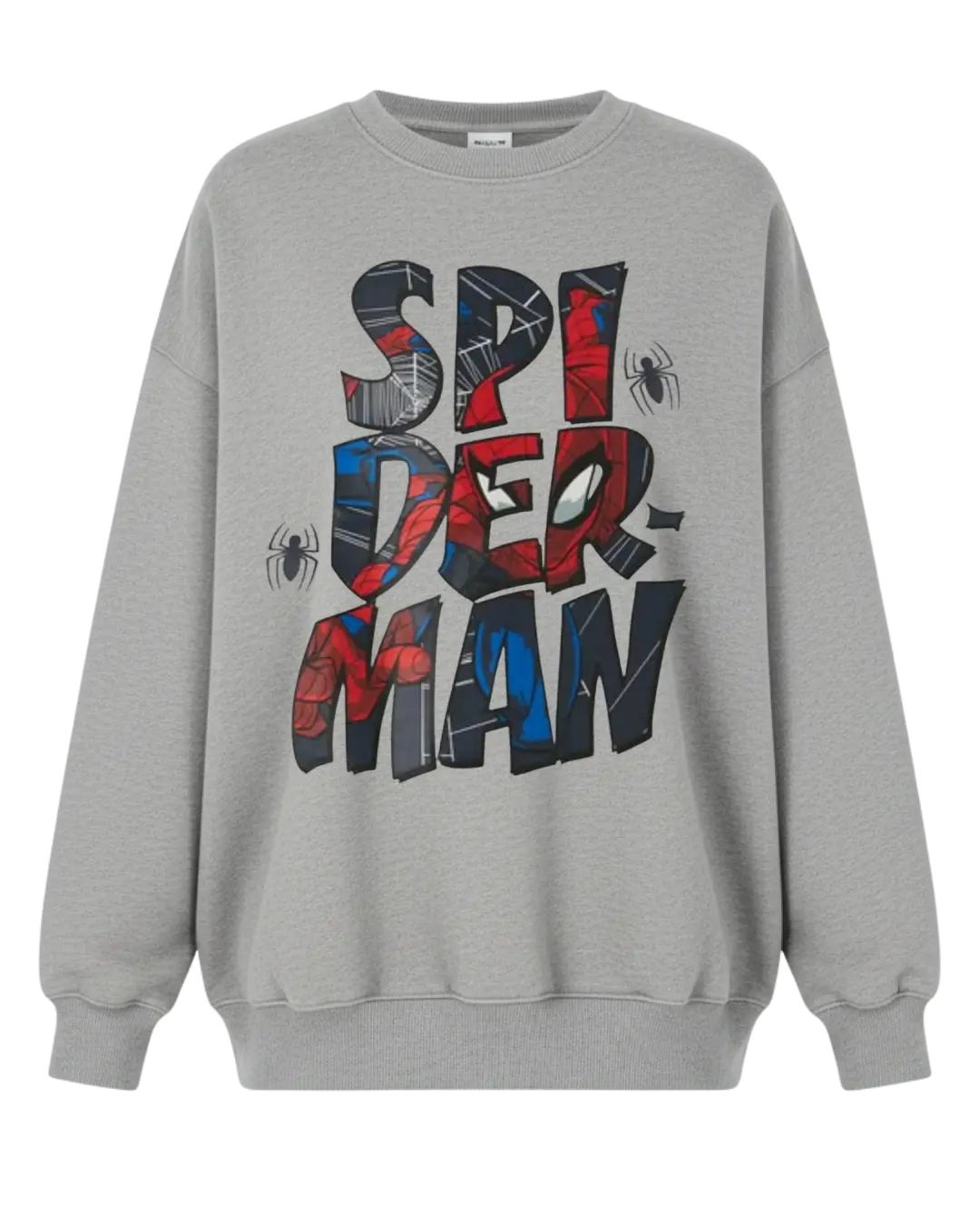 Spider Man Grey Sweatshirt