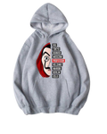 Money Heist Grey Hoodie