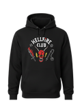 Stranger Things Hellfire Black Hoodie