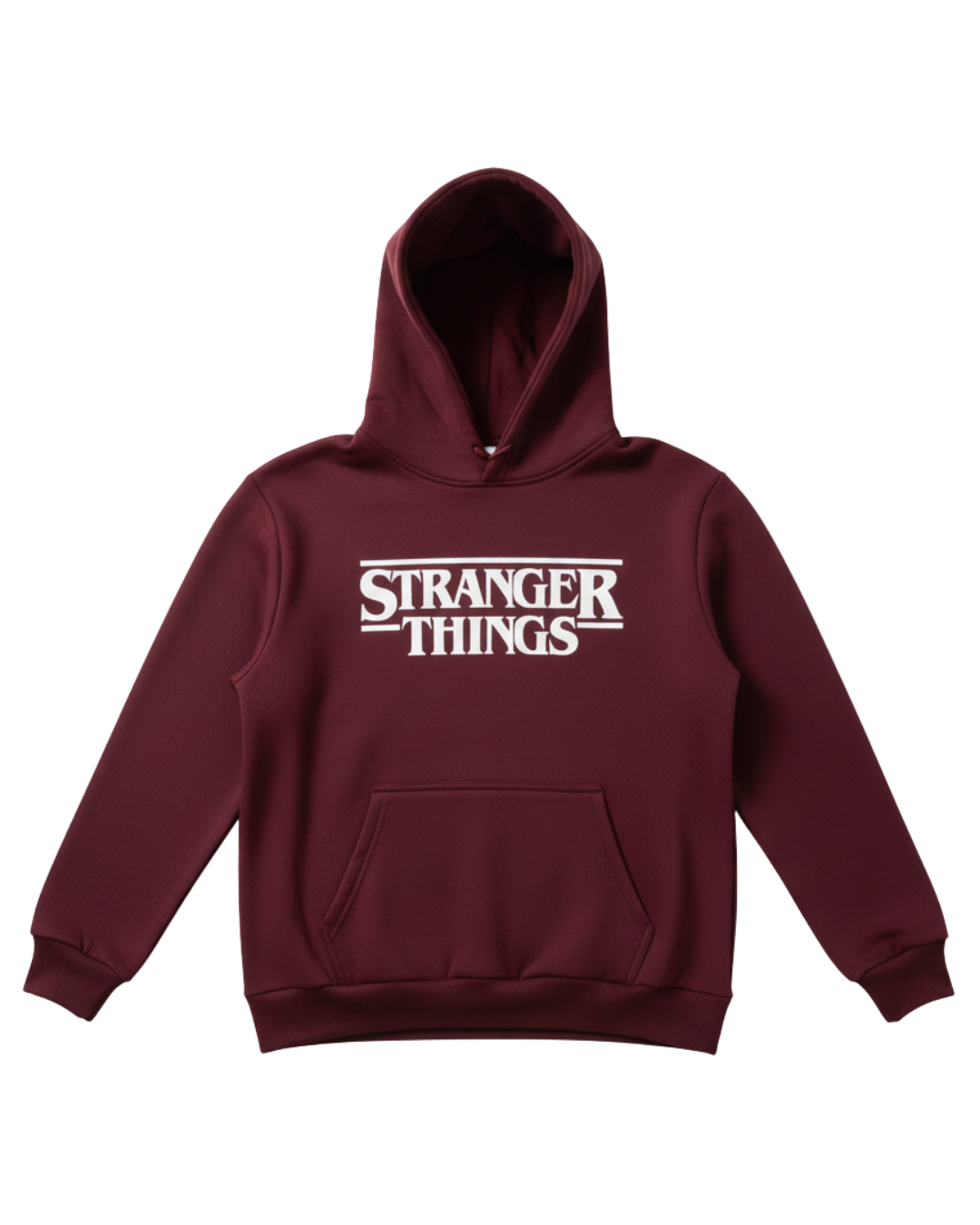 Stranger Things Maroon Hoodie
