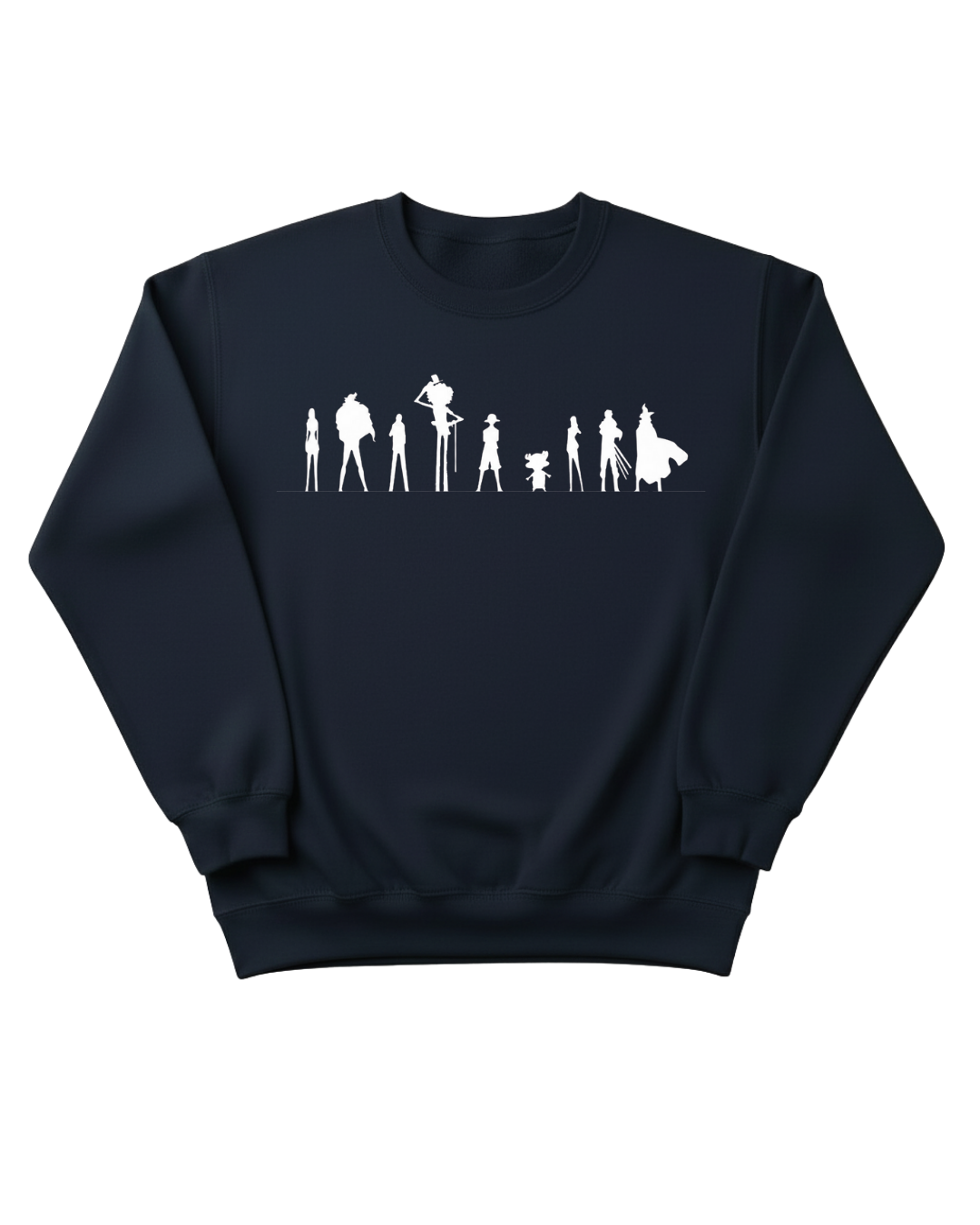 One Piece Navy Blue Sweatshirt