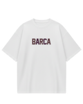 Barcelona Neymar White Oversized Tee
