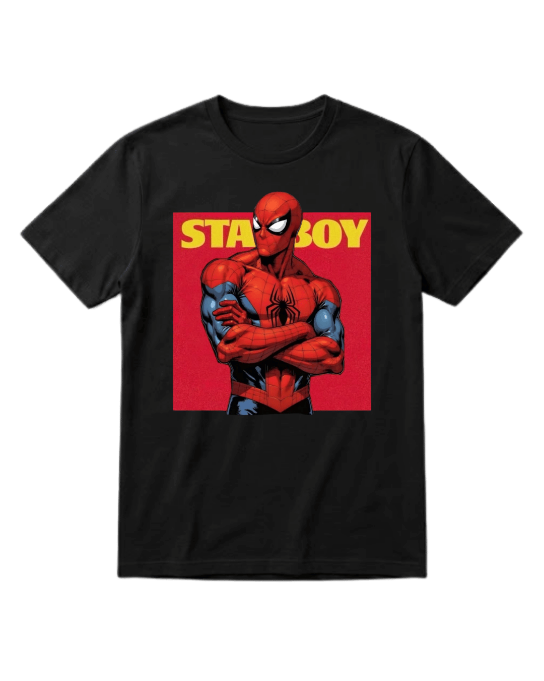 Spider Man Starboy Half Sleeves