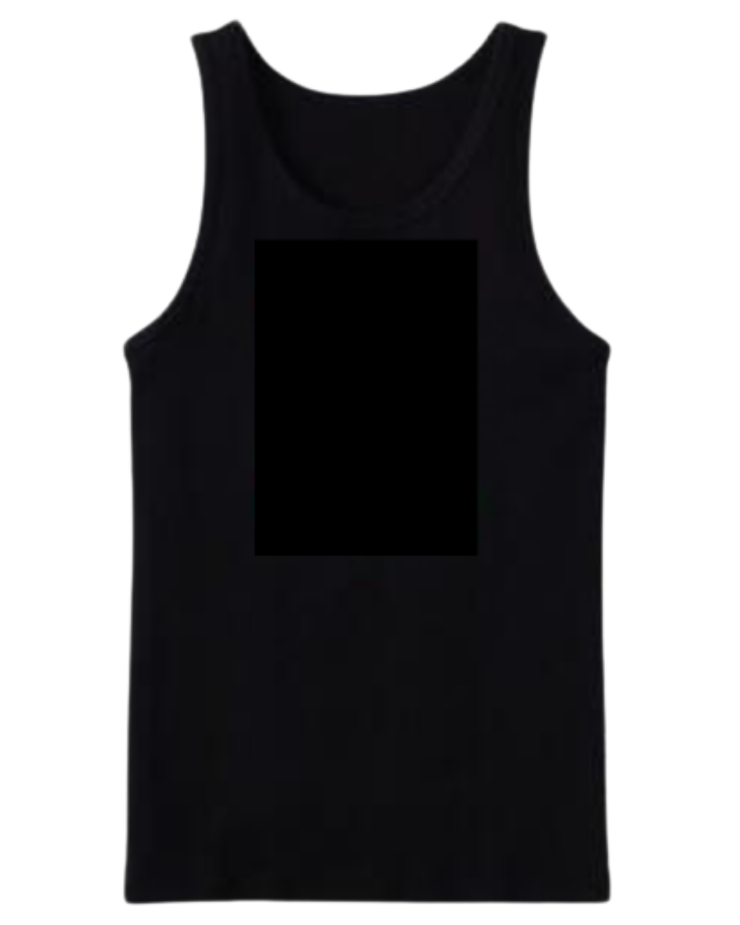 Plain Black Sandos & TankTop