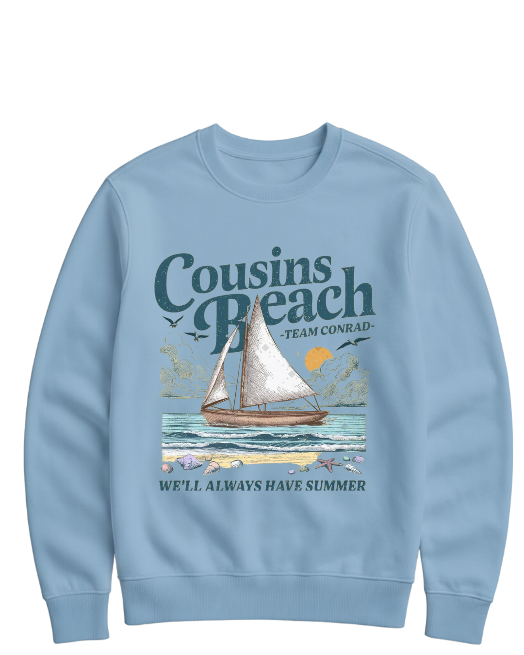 The Summer I Turned Pretty Sky Blue Sweatshirt