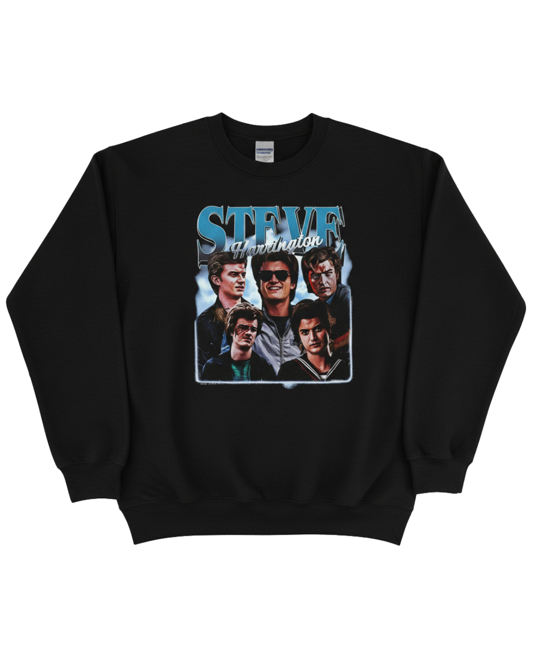 Stranger Things Steve Harrington Black Sweatshirt