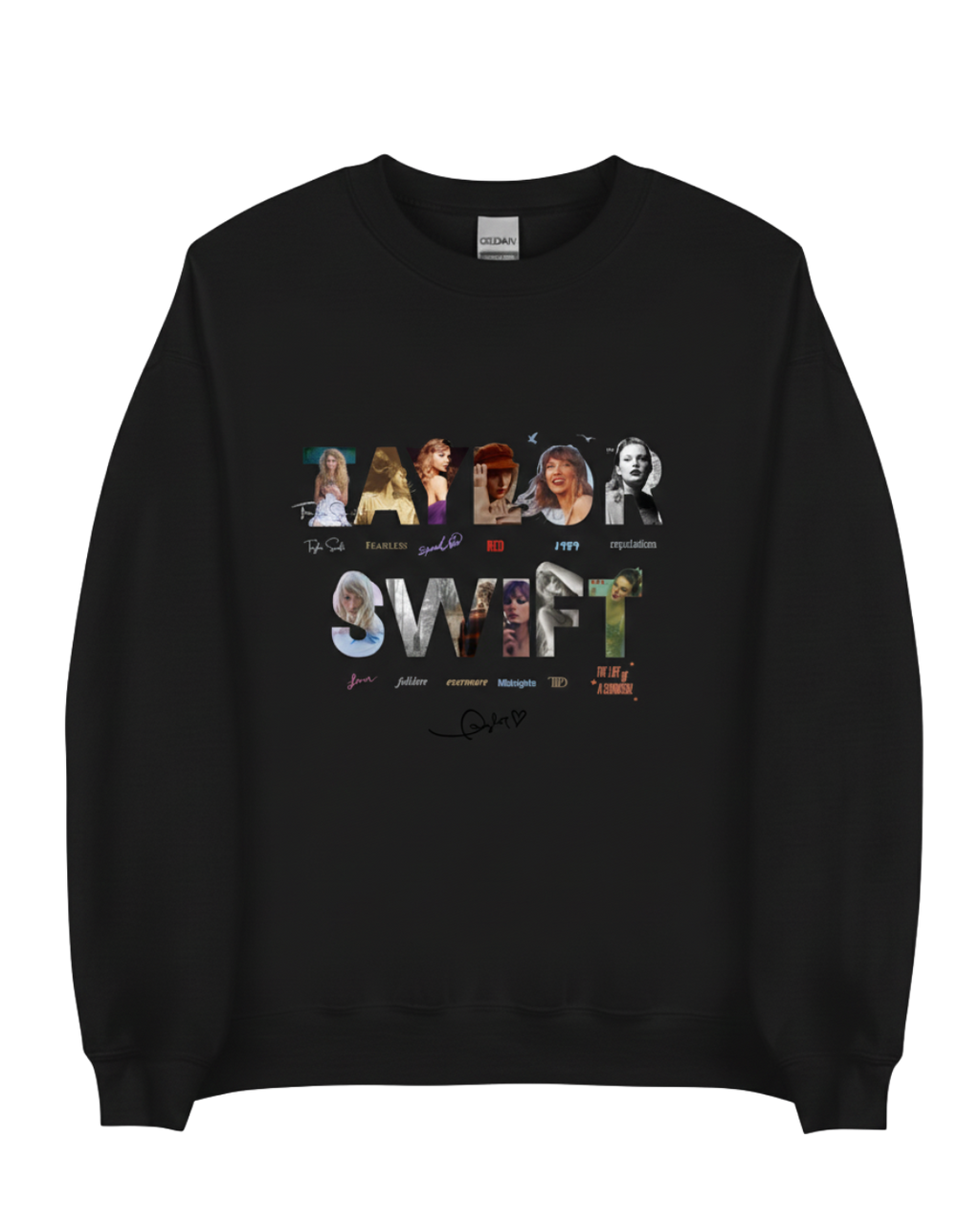 Taylor Swift Name Sweatshirt