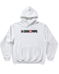 Money Heist White Hoodie