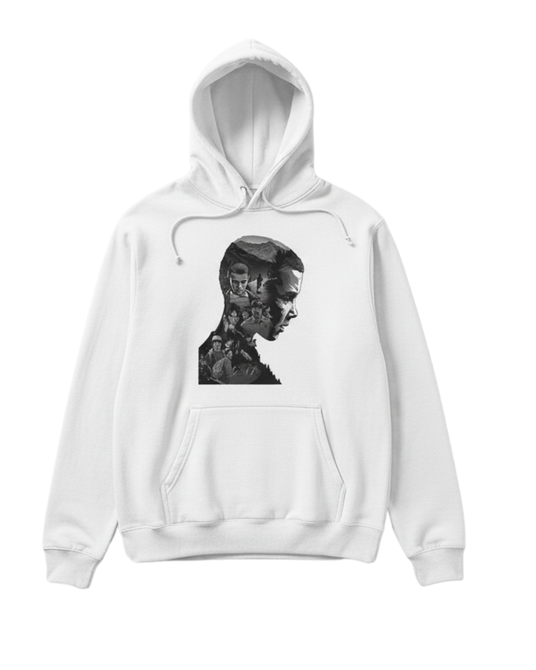Stranger Things White Hoodie