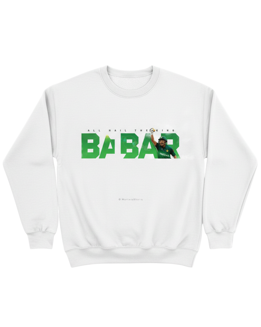 Pakistan Cricket White Sweatshirt