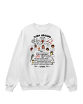 Stranger Things White Sweatshirt Turn Around