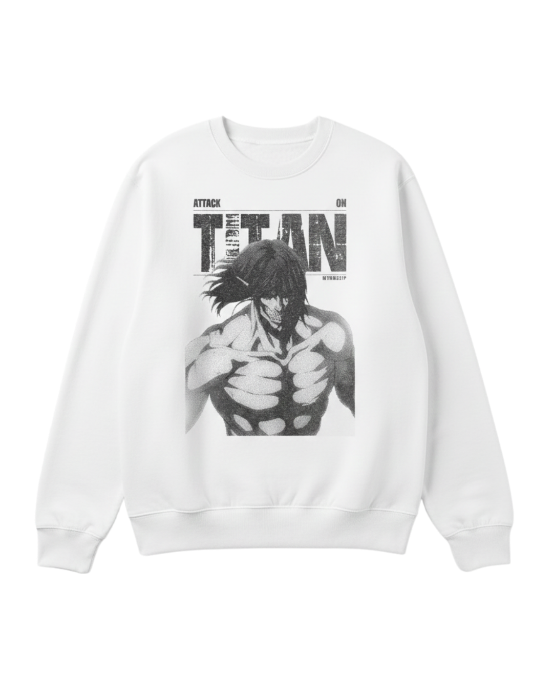Attack On Titan White Sweatshirt