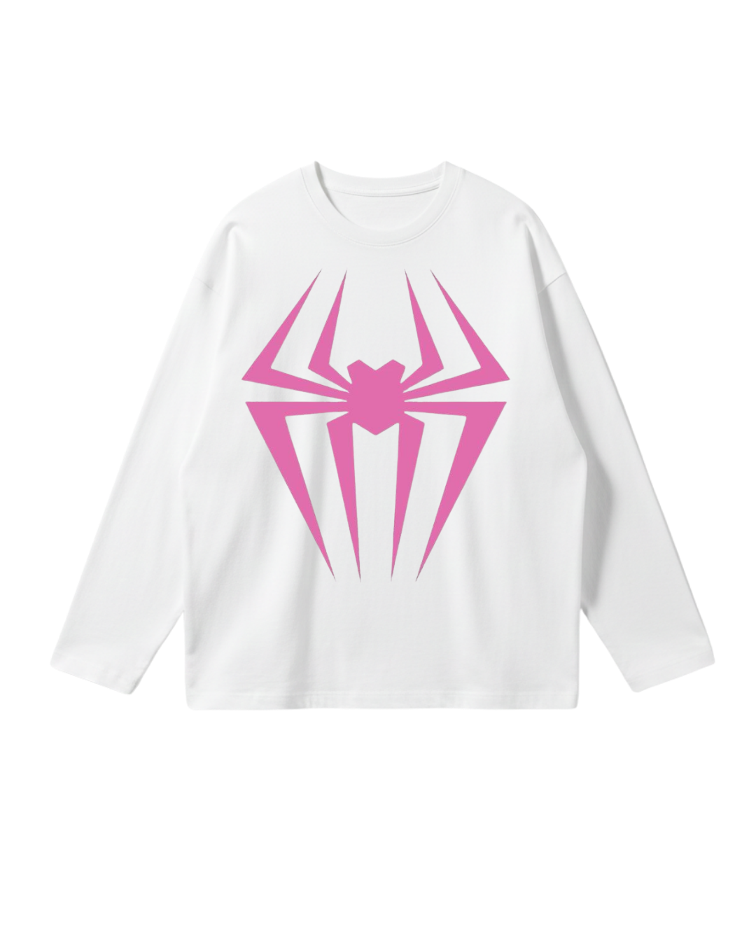 Spider Man White Full Sleeves Tee