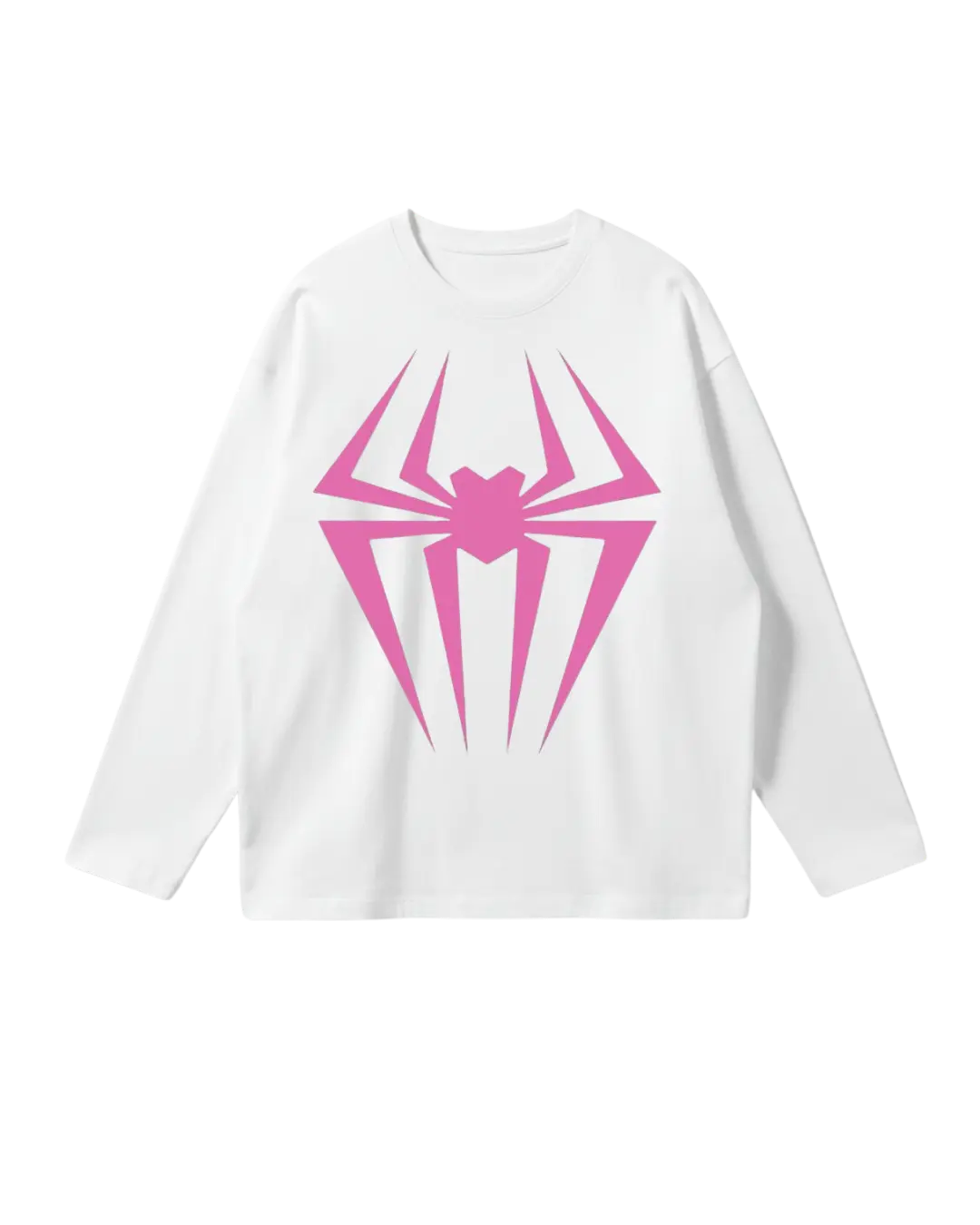 Spider Man White Full Sleeves Tee