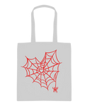Spider Man White Tote Bag