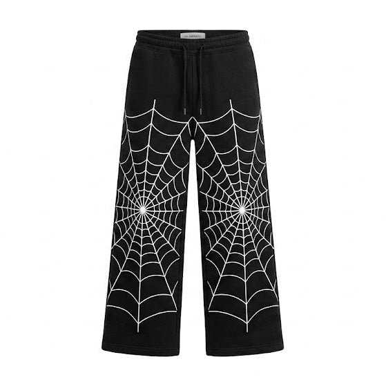 Spider Man Baggy Black Trousers